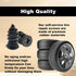 40 PCS Tire Repair Rubber Nail, Rubber Screw Tire Plugs Self-Service Vacuum Tire Repair Nail Kit Tires Quick Puncture Repair Tools or Car, Truck, ...