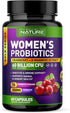 Probiotics for Women - 60 Billion CFUs, 16 Strains, with Cranberry, D-Mannose & Prebiotics - Supports Digestive, Immune, & Vaginal Health - Non-GM...