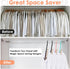 Closet Organizers and Storage, Sturdy Space Saving Hanger for Heavy Clothes, Upgraded Cascading Hangers, Magic Closet Organization Clothes Hangers...