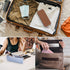 Etercycle Large Travel Silicone Makeup Brush Holder, Washable Silicone Make Up Bag, Portable Cosmetic Brushes Holder, Soft Makeup Tools Organizer ...