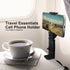 Airplane Phone Holder Hands Free Compact Travel Phone Mount with 360 Degree Rotation Universal Travel Essentials Ideal for Airplane, Table, Tray...