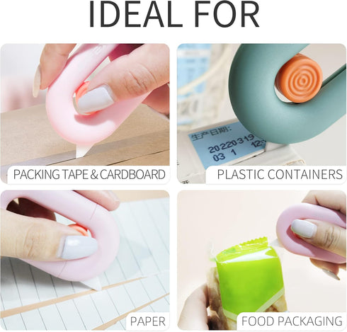 Box Cutter Retractable, Box Opener, Ceramic Box Cutter, Built-In Magnetic, Mini Box Cutter, Safety Box Cutter, Cute Box Cutter, Small Box Cutter F...