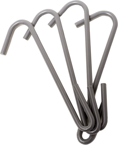 Rack It Up pot hooks, set of 8, Steel Gray Hammertone...