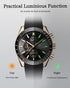 BY BENYAR Watch for Men Analog Quartz Chronograph Waterproof Luminous Designer Mens Wrist Watches Business Work Sport Casual Dress Watch with Sili...