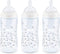 NUK Perfect Fit Baby Bottle, Dots, 3 Count (Pack of 1 )...