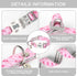 ARING PET Valentine's Day Dog Collar-Cute Pink Heart Dog Collar, Adjustable Pet Collars Puppy Collar with Quick Release Buckle for Small Medium La...