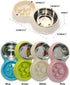 Dog Slow Eating & Drinking Bowl,Stainless Steel Interactive Slow Feed Dog Bowl for French Bulldog,Slow Down Eating Eco-Friendly pet Bowl for Frenc...
