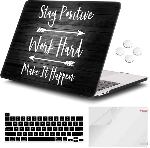iCasso Compatible with MacBook Pro 13 inch Case 2020 Release A2338M1/A2251/A2289, Plastic Hard Shell Case & Keyboard Cover & Screen Protector Only...