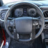 LLKUANG Car Steering Wheel Moulding Chrome Cover Trims Stickers Fit for Toyota Tundra 2014-2021 Tacoma 2016-2022 ABS Steering Wheel Cover Trim Acc...