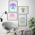 16Pcs 6 x 6 Inch Tree of Life Stencil, Reusable Stencils for Painting on Wood Decoration Painting Templates for Wall Floor DIY Decorations Christm...