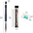 mechanical pencil 1.3mm HB lead pencils with refills and erasers sturdy lead Comfortable grip comfortble for writing...
