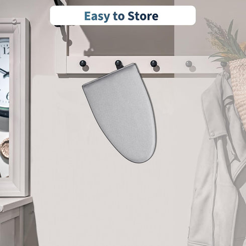 Garment Steamer Ironing Gloves with Finger Loop, Portable Anti Steam Glove, Hanging or Standing Garment Ironing Machine Board, Heat Resistant Stea...