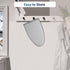 Garment Steamer Ironing Gloves with Finger Loop, Portable Anti Steam Glove, Hanging or Standing Garment Ironing Machine Board, Heat Resistant Stea...