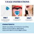Tongue Cleaning Gel Set, Tongue Cleaner Gel with Tongue Brush, Tongue Scraper Scrubber for Adults with Cleaning Gel, Easy to Use for Adults Kids...