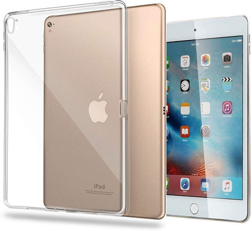 Clear Case for iPad mini 7 A17 Pro (2024) / Mini 6 (2021), Soft Slim Fit Shockproof TPU Lightweight Transparent Cover...