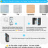 Adhesive Mount Compatible with for Video Doorbell No-Drill Mounting Bracket cover Holder Not Block Doorbell Sensor...
