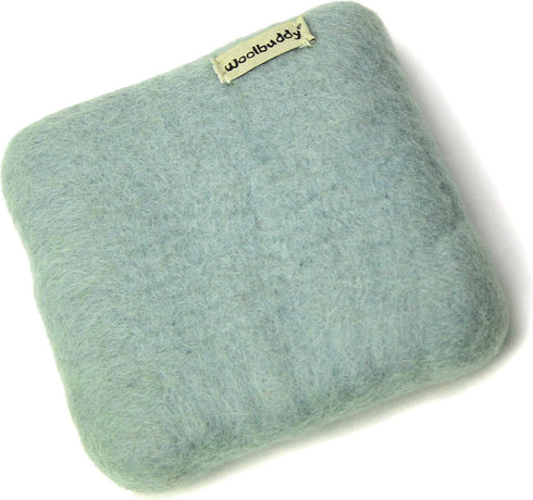 Woolbuddy Needle Felting 100% Woolen Mat (Light green)...