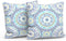 LVTXIII Pack of 2 Outdoor Throw Pillow Covers Accent Waterproof Pillow Covers ONLY, Patio Square Cushion Cases for Garden Balcony Couch Sofa Decor...