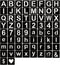 4 Inch Letter Stencils Symbol Numbers Craft Stencils, 66 Pcs Reusable Plastic Alphabet Templates for Painting on Wood, Wall, Fabric, Rock, Glass, ...