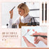 6 Pcs Ballpoint Pens Set Metal Crystal Diamond Pen for Journaling Black Ink Ballpoint Pens Liquid Sand Glitter Pen Fancy Pens Gifts for Woman Girl...