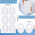 WILLBOND 120 Pcs Callus Pads Soft Felt Callus Oval Shape Corn Pads for Bottom of Foot Adhesive Foot Corn Pads for Men and Women Feet Toes Heel Pai...