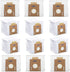 12 Pack Replacement Vacuum Filter Bags for Yeedi K781+, Ecovacs DEEBOT OZMO T8 AIVI T8 Max and Deebot N8 Pro+ Robot Vacuum Cleaner...