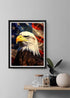 Diymood Paint by Numbers for Adults Eagle, DIY Oil Painting American Flag Acrylic Paint by Number Kits for Adults Beginner for Home Wall Decor 16x...