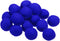 PATIKIL Wool Felt Balls Beads Wool Felting Pom 3cm 30mm Blue for Home Crafts Handcrafts Project DIY Pack of 20...