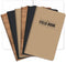Field Notebook/Journal - 5"x8" - Combo Colors - Dot Graph Memo Book - Pack of 6...