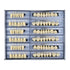 168 Pcs Dental Synthetic Resin Tooth Denture 3 Sets False Teeth 23 A3 Upper Lower Shade Dental for Halloween Horror Teeth...