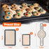 2+1 Professional Silicone Baking Mat & Long-Handled Silicone Bread Sling Set, Anti-Stick And Easy to Clean, Reusable Food Baking Silicone Mat to T...