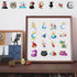 70Pcs Hot Disney Alice in Wonderland Stickers Pack for Water Bottles Cup Laptop Guitar Car Motorcycle Bike Skateboard Luggage Box Vinyl Waterproof...