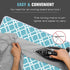 Ironing Mat, Portable Travel Ironing Pad, 28 x 24inch Ironing Mat for Table Top of Washer, Dryer, Table Top, Countertop, Silincoe Coating and Scor...