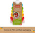 Fisher-Price Baby Stacking Toy Rock-A-Stack Rings with Roly-Poly Base for Ages 6+ Months, Made with Plant-Based Materials...