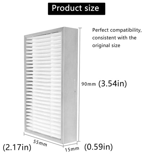 ?2-Pack?H13 HEPA Filter, Suitable for BROAD AirPro Electrical Respir?tor ,Compatible BROAD FB2 Filter...