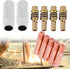 11PCS Contact Nozzle Tip Holder, Mig Welding Torch Accessory Kit, Tips Holder Difuser for 15AK Torch Guns...