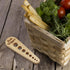 Herb Stripper Wooden Vegetable Leaf Remover Rustic Safe Kitchen Tool Cooking Gifts for Chefs and Housewives (Wooden)...