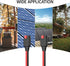 12AWG 6FT Anderson Extension Cable 2 6 10 20 35 50FT Solar Extension Cable Anderson Connector for Portable Power Station Solar Generator Solar Pan...