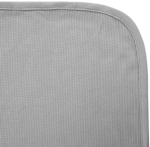 TL Care 100% Cotton Thermal Waffle Swaddle Blanket, Soft, Breathable & Stretchy, Gray, 30" x 40" for Boys and Girls, Perfect for Swaddling, Travel...