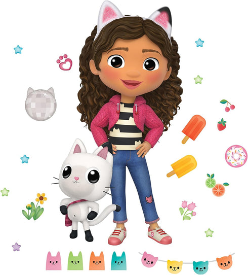 DreamWorks Gabby's Dollhouse Character Giant Wall Decals by RoomMates, RMK5453GM...