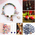 100pcs 6MM Acrylic Beads for Jewelry Making, GACUYI Smooth Beads Bulk Loose Glass Beads in Patterns for Adults Earring Bracelet Necklace Making an...