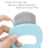 2 Pcs Pet Combs?Cat Relaxing Massager Puppy Kitten Cat Shell Comb, for Short & Long Hair, Grooming Comb for Dog & Cat Massage, Pet Slicker Brush t...