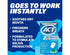 ACT Dry Mouth Moisturizing Gum, Soothing Mint, Sugar Free, 20 Count (Pack of 2)...