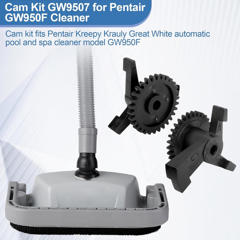 GW9507 Pool Cam for Pentair GW9500 Kreepy Krauly Great White Pool Cleaner, Inground Pool Cleaner Replacement Parts Cam Kit - 2 Pack...