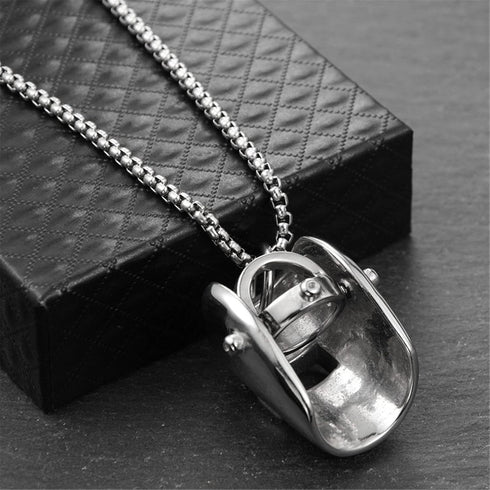 Hiphop Classic Welder Mask Pendant Necklaces for Welding Artisan Fashion Jewelry 27.5"...