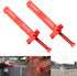 LXQ 5.9-7.1 Inch Extended Upgrade Brick Line Clips Line Runners Sold in Pairs,Orange...