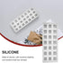 EXCEART 2pcs Creative Mahjong and Dice Epoxy Resin Casting Molds Resin Silicone Molds for DIY Craft Project...