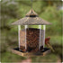 Twinkle Star Wild Bird Feeder Hanging for Garden Yard Outside Decoration, Hexagon Shaped with Roof...