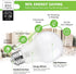 A19 LED Light Bulbs, 60 Watt Equivalent LED Bulb, Neutral White 4000K, 850LM, E26 Base, Non-Dimmable, 9W Bright White Bulbs, 12-Pack...