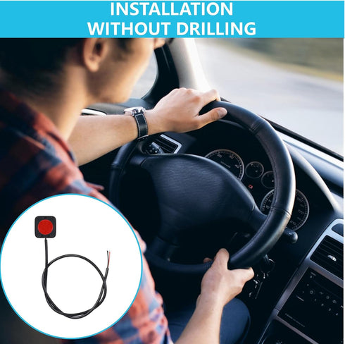 5pcs 12V/24V Mini Momentary Push Button ON/Off Switch, Surface Mount, Easy Installation for Electronic Experiment, Industrial Control, Car Horn, e...